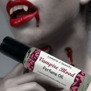 Vampire Blood Type Roll On Perfume Oil, Perfume Oil Roll On, Perfume Roll On, Roll On Fragrance