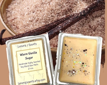 Warm Vanilla Sugar Type Scented Wax Melts, Home Fragrance