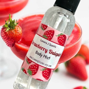 Strawberry Daiquiri Body Spray, Body Mist, Fragrance Mist, Body Splash, Perfume Spray