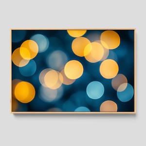 Bokeh Abstract Canvas Print: Giclee Wall Art