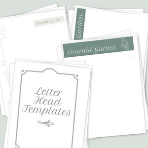 Letter Head Templates