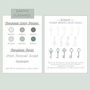 Branding Information, and Water Mark Icon Keys included
