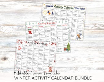 Activity Calendar Canva Template for Recreation Director, Bulletin Board Theme for Long Term Care Senior Living or Disability Day Program