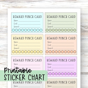 Beloningsponskaart voor kind Afdrukbare stickerkaart voor goed gedrag in de klas Vriendelijkheidstabel Pastelkleur Beloningssysteem Karwei en verantwoordelijkheid