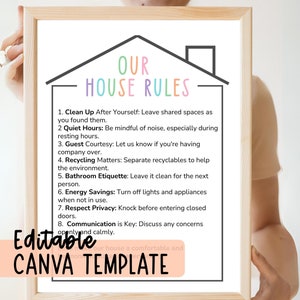 House Rules - Etsy