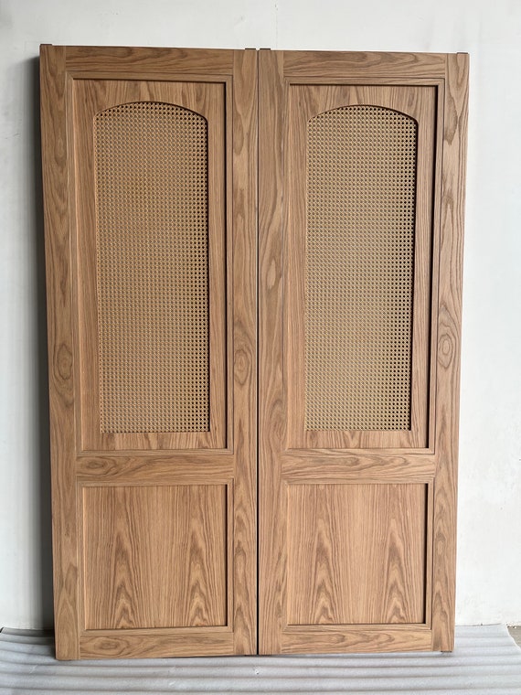 DIY Custom Cane Closet Doors — Hawaii Interior Designer