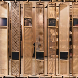 Modern Design Stainless Steel Decoration Mesh Panel Room Divider Privacy Screen