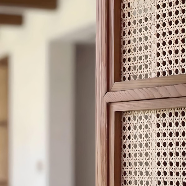 Rattan Bifold Doors Etsy Australia