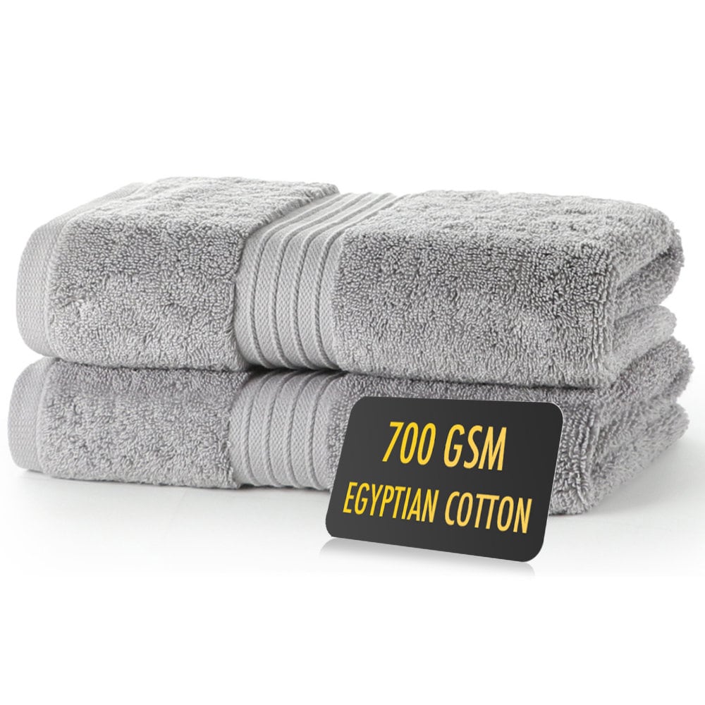 COTTON CRAFT- Euro Spa Set of 4 Luxury Waffle Weave Bath Towels, Oversized  Pure Ringspun Cotton