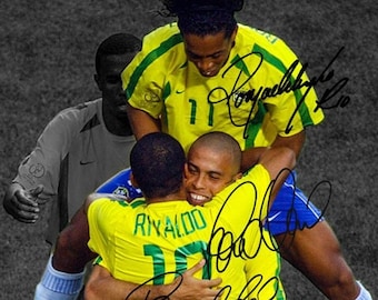 リバウド ロナウド ロナウディーノ ブラジル サッカー レジェンド 3R