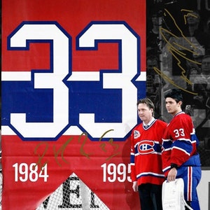 Patrick Roy Carey Price Montreal Canadiens Foto Autógrafo Impressão Pôster Arte de Parede Decoração de Casa