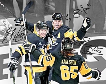 Sidney Crosby Evgeni Malkin Erik Karlsson Pittsburgh Penguins