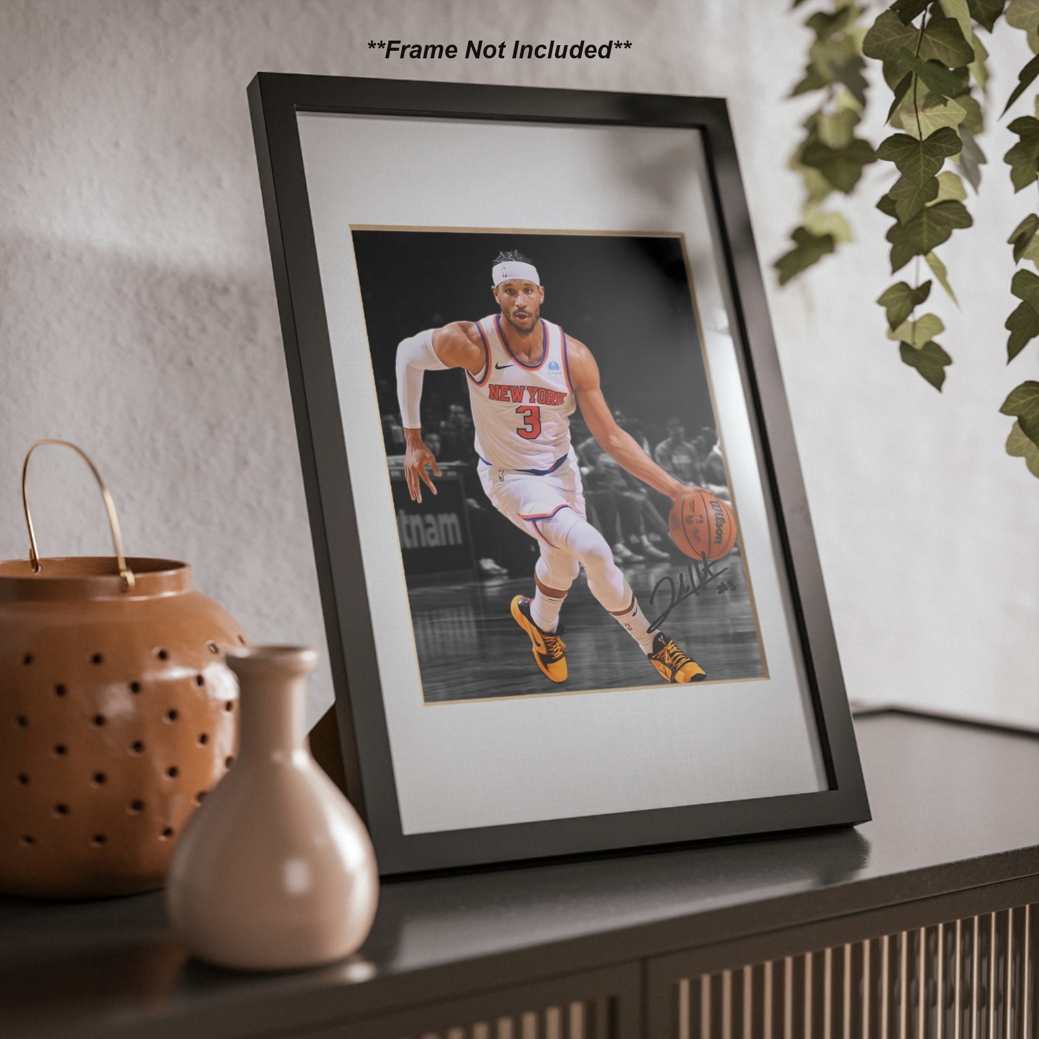 Josh Hart New York Knicks Signed Photo Autograph Print Poster Wall