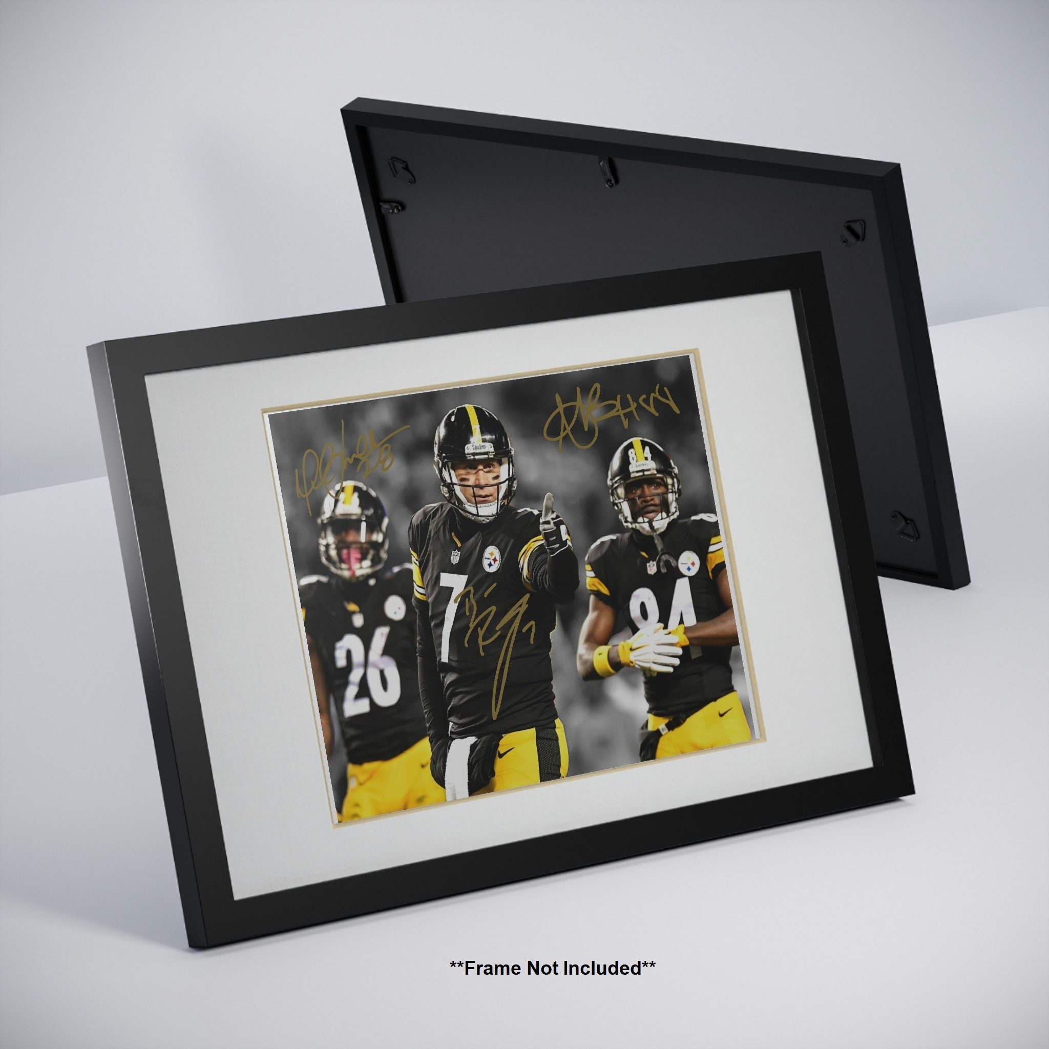 Ben Roethlisberger Antonio Brown Le'veon Bell Pittsburgh Steelers