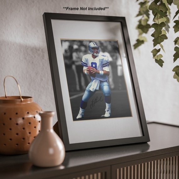 Troy Aikman Dallas Cowboys Legend Signed Photo Autograph Print