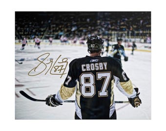 Sidney Crosby gesigneerde foto, handtekening, print, poster, muurdecoratie voor thuis