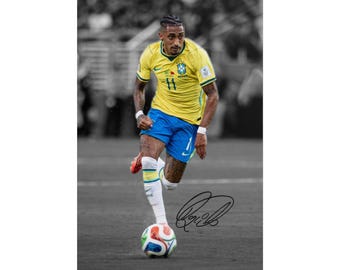 Raphinha Signed Digital Poster Wall Art Home Decor (Instant Digital Download)