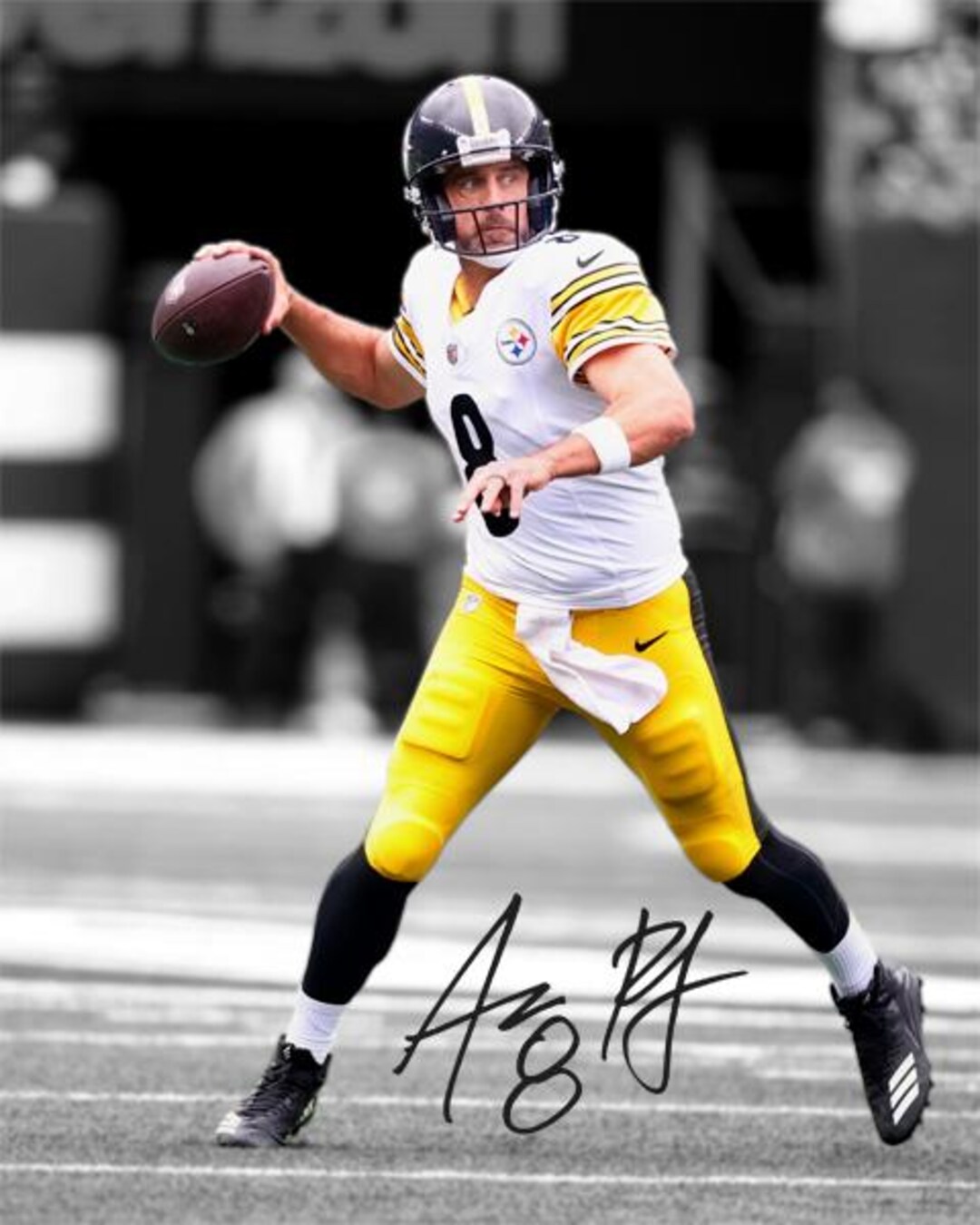 Aaron Rodgers Signed Photo Autograph Print Poster Wall Art Home Decor ...