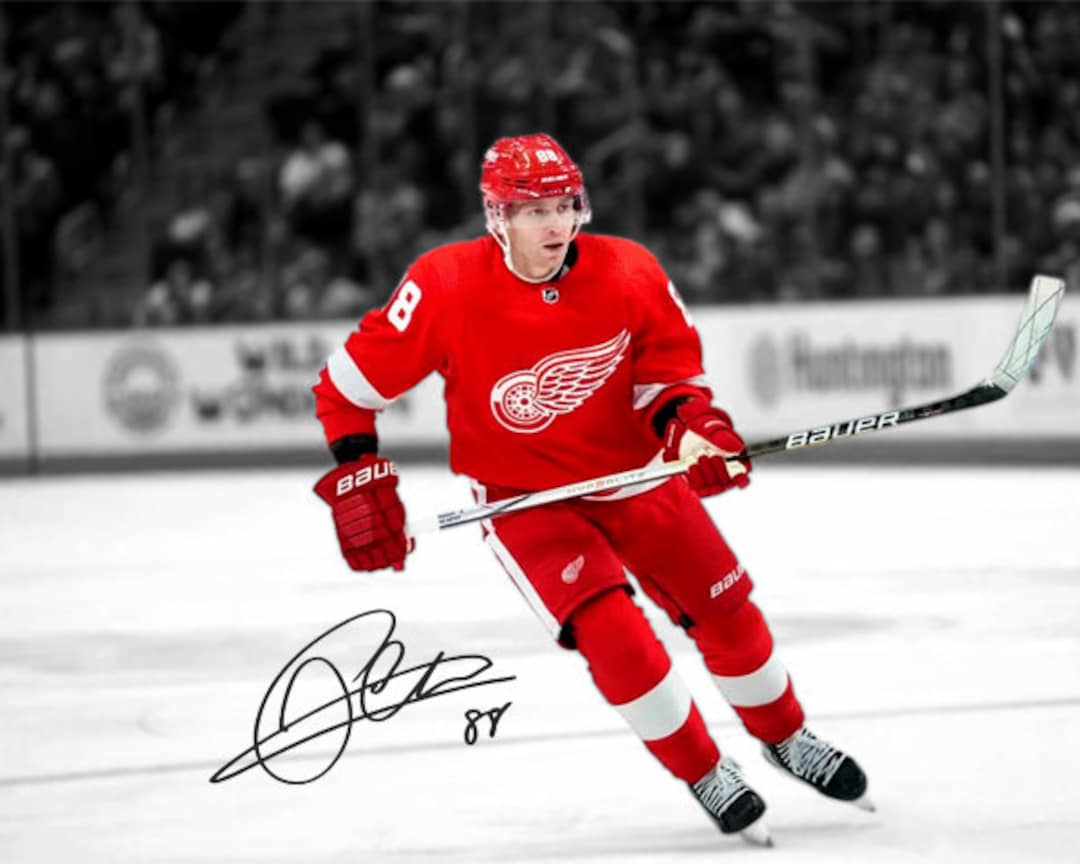 パトリック・ケイン デトロイト レッドウィングス 直筆サイン入り写真