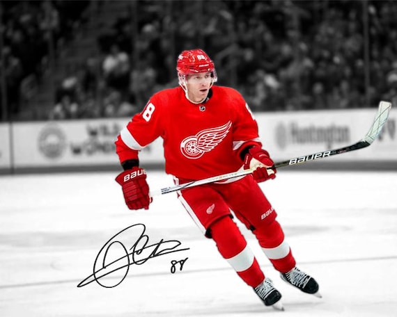 パトリック・ケイン デトロイト レッドウィングス 直筆サイン入り写真