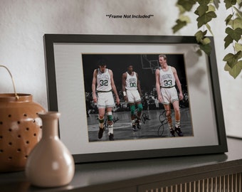 Larry Bird Kevin Mchale Robert Parish Boston Celtics Big 3 Signed