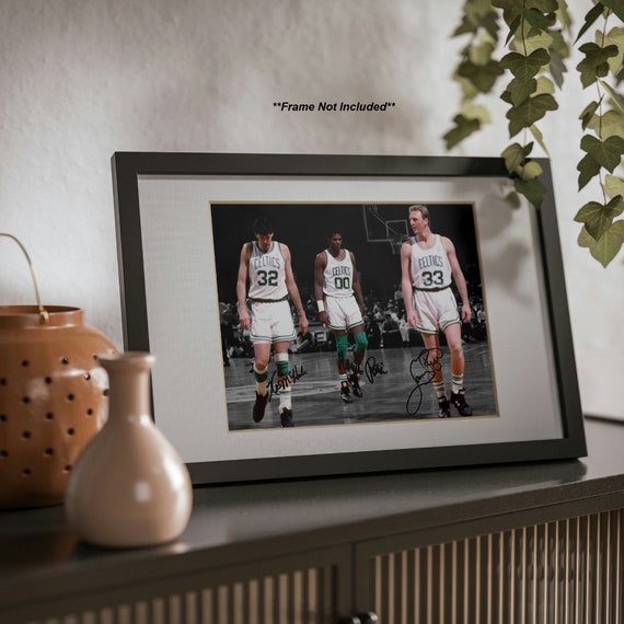 Larry Bird Kevin Mchale Robert Parish Boston Celtics Big 3 Signed