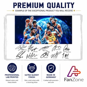 Lionel Messi Cristiano Ronaldo Neymar Kane Pedri Mbappe Soccer Superstars Signed Photo Print Autograph Wall Art image 2