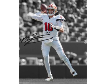 Mac Jones Signed Photo Print Autograph Wall Art