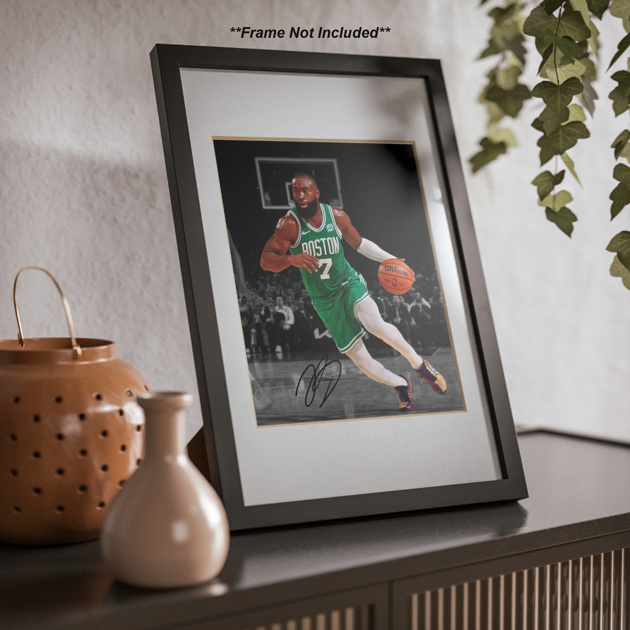 ジェイレン ブラウン ボストン セルティックス サイン入り写真 サイン