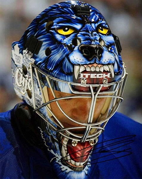 Richard Sevigny Ice Hockey Mask Goalie Helmet 1:1 Scale