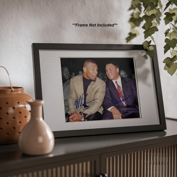 モハメド・アリ マイク・タイソン ボクシングレジェンド サイン