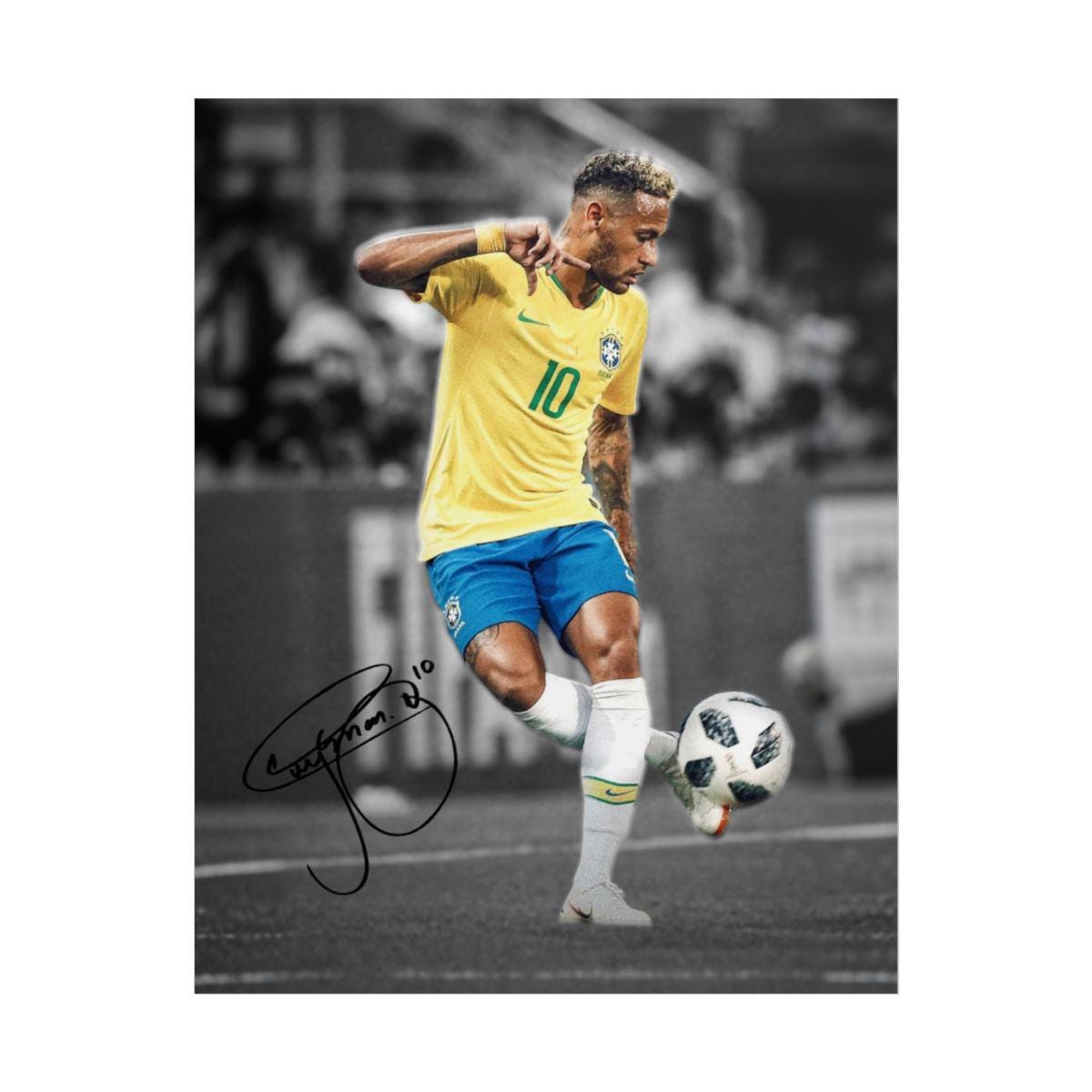 Framed Neymar - Etsy
