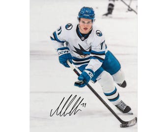 Macklin Celebrini Signed Photo Print Autograph Wall Art
