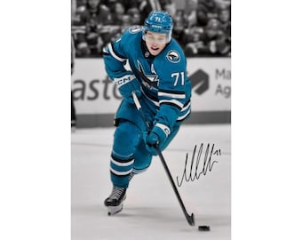 Macklin Celebrini Signed Digital Poster Wall Art Home Decor (Instant Digital Download)