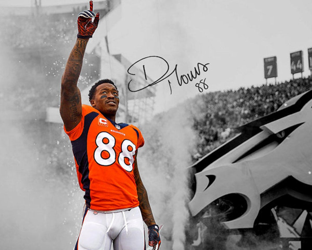 Demaryius Thomas Farewell Denver Broncos Signed Photo Autograph Print  Poster Wall Art Home Decor - Etsy, image size:1080x864