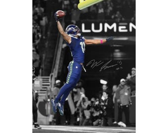 Jaxon Smith Njigba Iconic Goalpost Dunk Printable Poster Wall Art