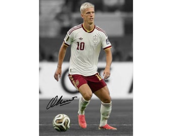 Dani Olmo Signed Digital Poster Wall Art Home Decor (Instant Digital Download)