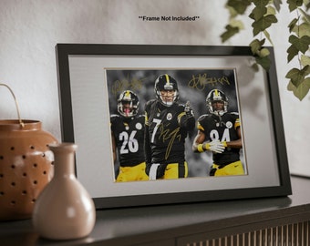 Ben Roethlisberger Antonio Brown Le'veon Bell Pittsburgh Steelers