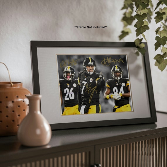 Ben Roethlisberger Antonio Brown Le'veon Bell Pittsburgh Steelers