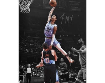 Ja Morant Monster Dunk Signed Photo Print Autograph Wall Art