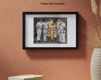Jorge Posada David Wells Joe Girardi David Cone Yogi Berra Don