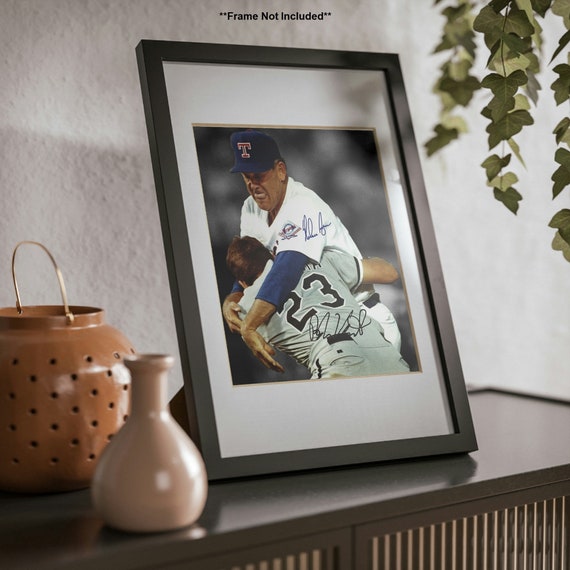 Nolan Ryan Robin Ventura Fight New York Yankees Vs Texas Rangers