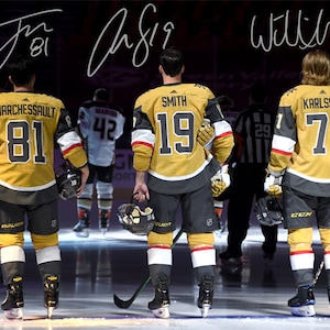 Jonathan Marchessault 81 Vegas Golden Knights ice hockey signature