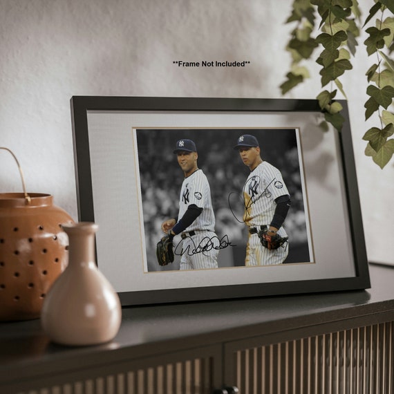 Derek Jeter Alex Rodriguez New York Yankees Legends Signed Photo