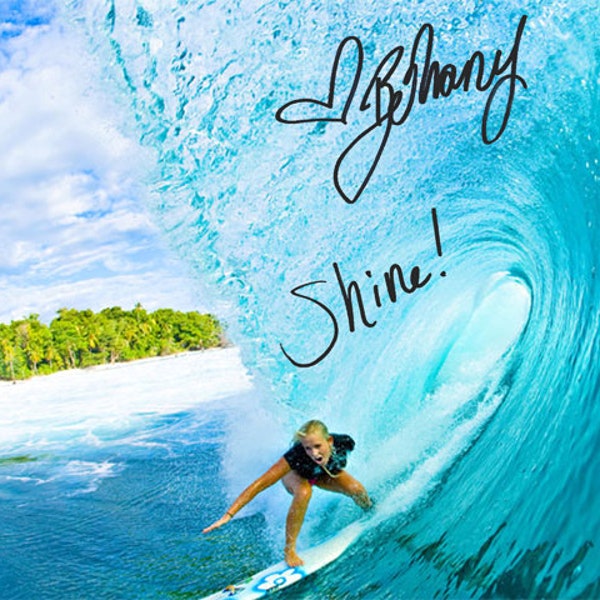 Bethany Hamilton Soul Surfer "Shine" Signed Photo Autograph Print Poster Wall Art Home Decor