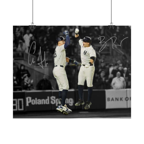 Aaron Judge Ben Rice Signed Photo Print Autograph Wall Art - Etsy