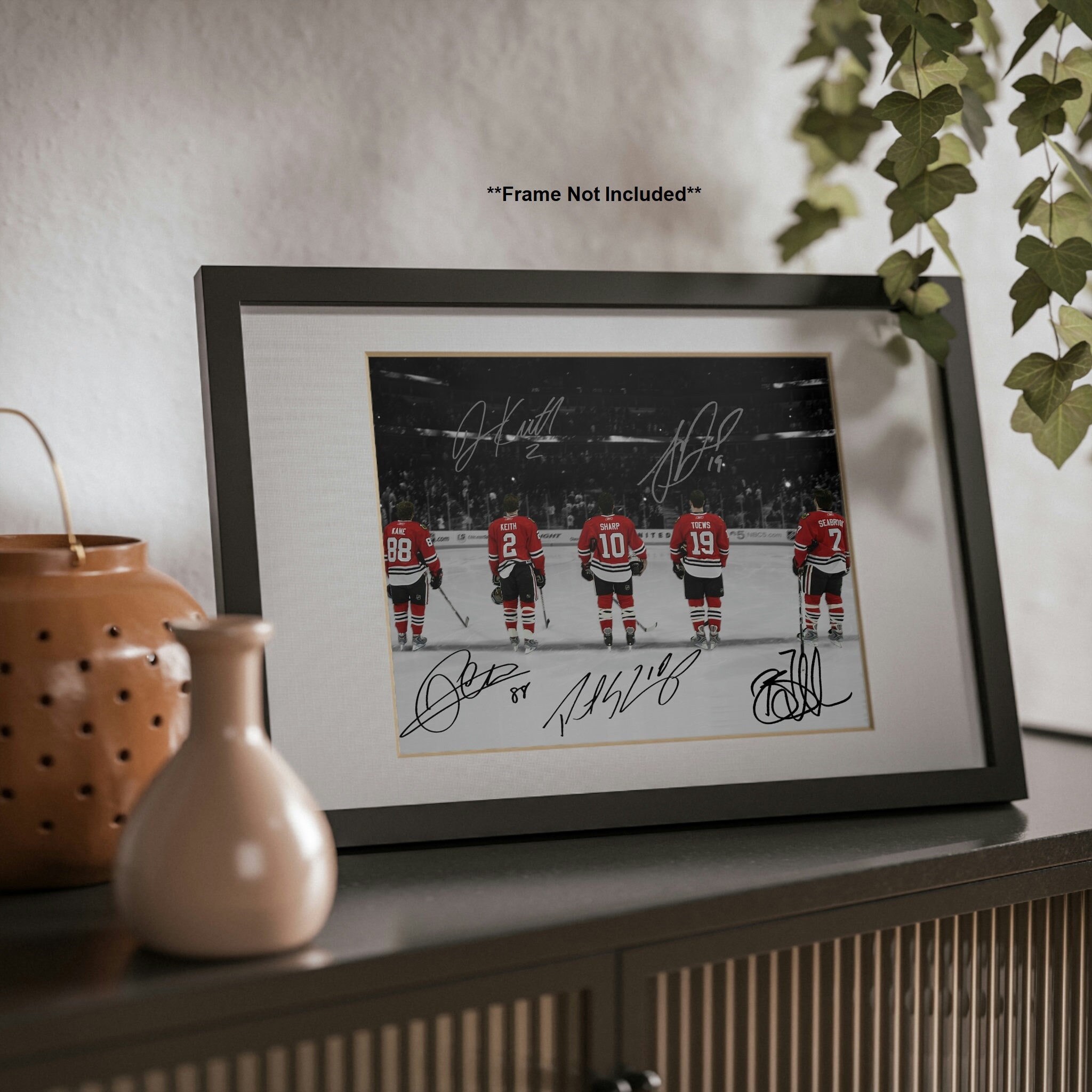 Patrick Kane Sharp Jonathan Toews Duncan Keith Seabrook Chicago