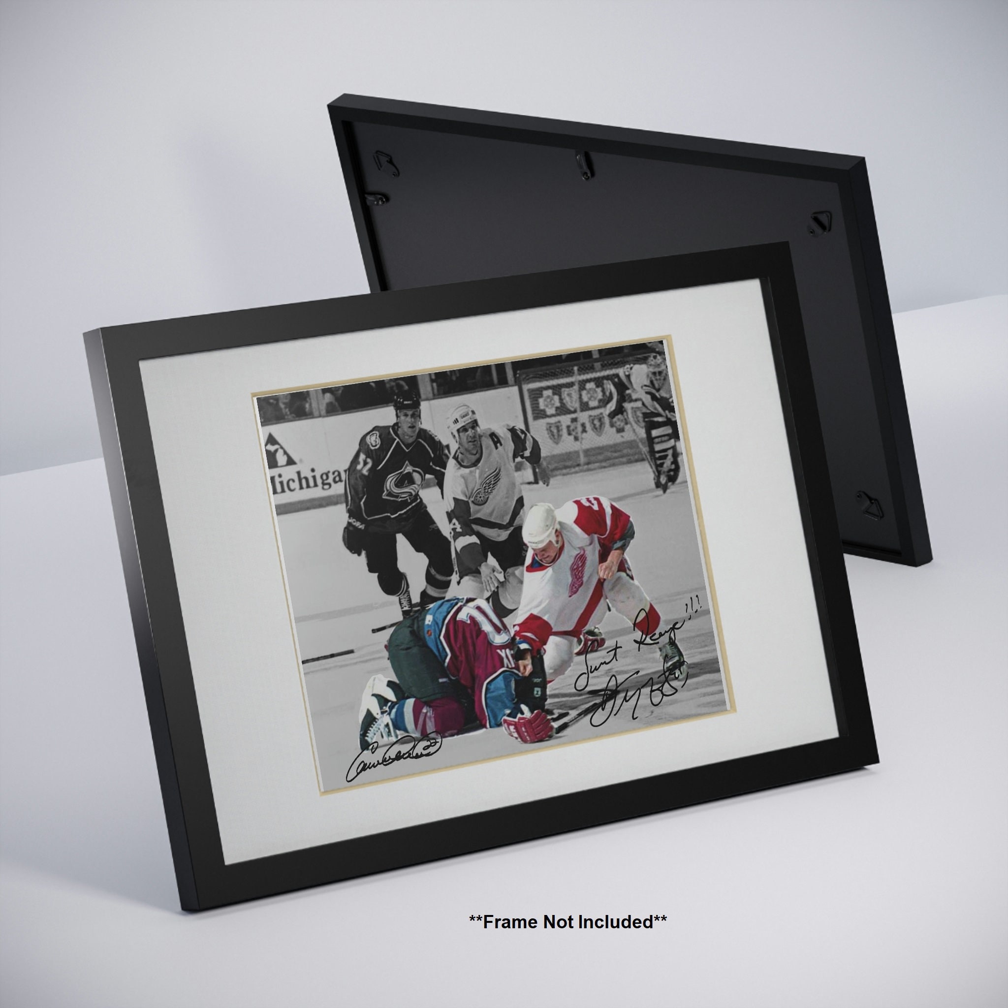 Darren Mccarty Claude Lemieux Detroit Red Wings Colorado Avalanche