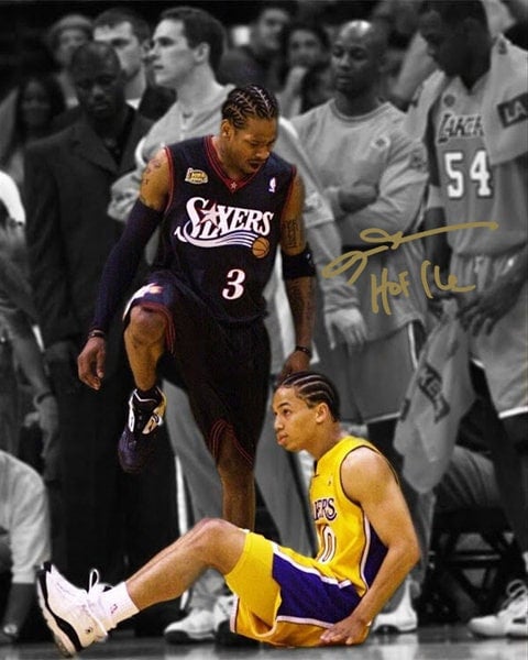 Allen Iverson Steps Over Tyronn Lue | Kids T-Shirt