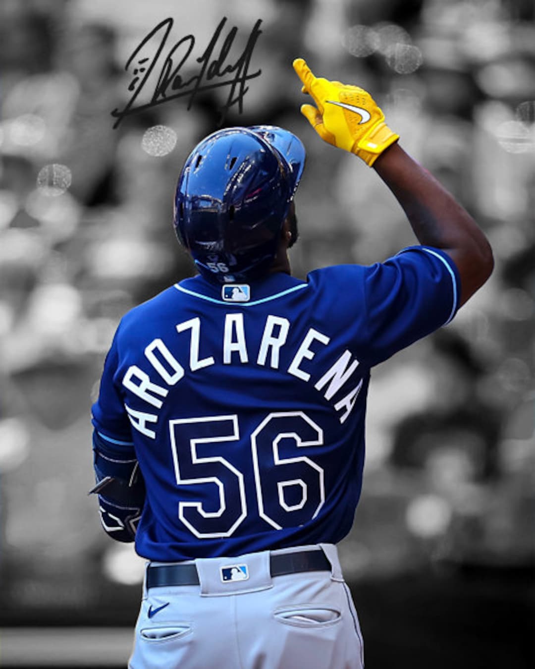 Randy Arozarena Tampa Bay Rays Signed Photo Autograph Print Poster Wall ...